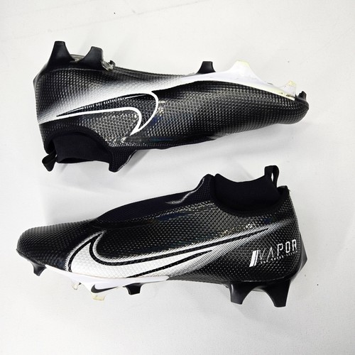 Nike Men's 12 Vapor Edge Pro 360 Black White Football Cleats AO8277-001 - 第 8/9 張圖片
