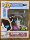 Funko POP! Ad Icons #60 GRUMPY CAT, 2020 Flocked Exclusive In Protector, New