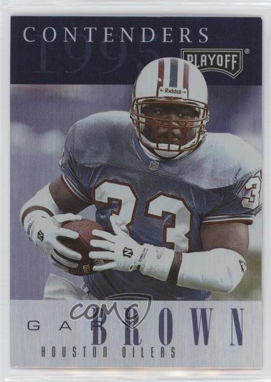 1995 Playoff Contenders Gary Brown #74 0uk4
