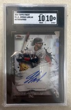 Jordan Lawlar 2024 Topps Finest  Finest Autographs #FA-JL Auto RC SGC 10/10
