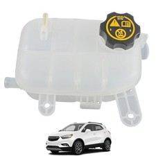 Engine Radiator Coolant Overflow Reservoir Tank With Cap Compatible With 2013