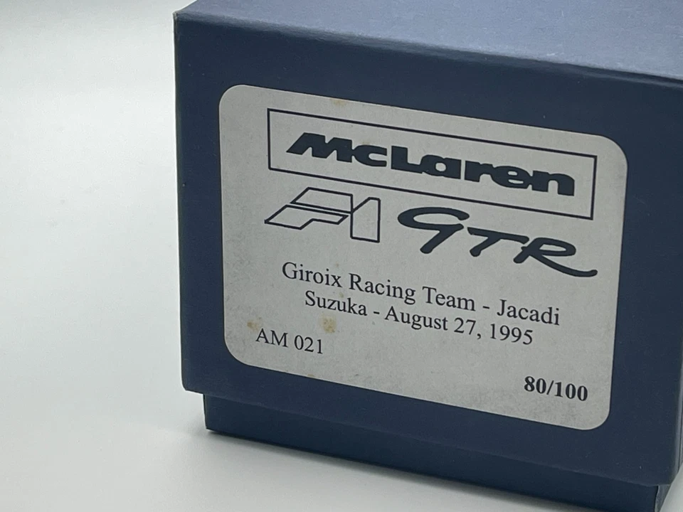 BBR Autobarn McLaren F1 GTR Giroix Racing Team 1995 Jacad AM021 1:43 TheTinyCars - Image 4 of 4