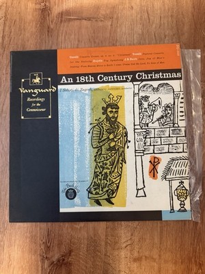 Vanguard An 18th Century Christmas Vinyl LP I Solisti di Zagreb BG-569