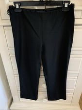 PRADA Vintage Black Capri Dress Pants Made In Italy Size 40