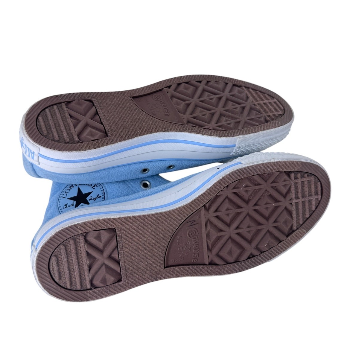 Converse Chuck Taylor All Star Baby Blue Fleece Sneakers  display picture 1