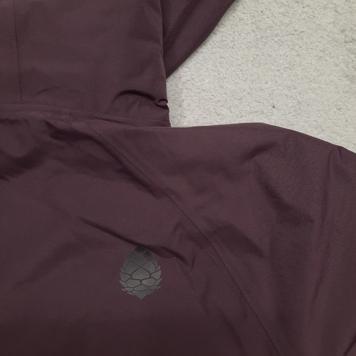 Stio Doublecharge Jacket Gore Tex Primaloft Men Large Purple Coat Parka Hooded - Picture 12 of 12