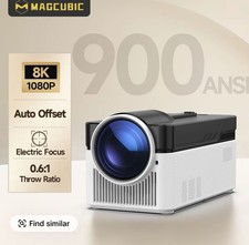 Magcubic HY450 Projector Ultra Short Throw 8K 4K 1080P 900ANSI BT5.4 WiFi6 Focus