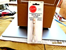 Excel 55661 Swivel Head Pin Vise with 4 Chucks for use with 50-80 drill bits