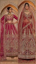 Indian Wedding Heavy Bollywood Festival Bridal Party Lehenga Ethnic Lengha Choli