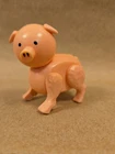 Vintage Fisher-Price Little People Pink Pig Very Nice Clean Farm Animal