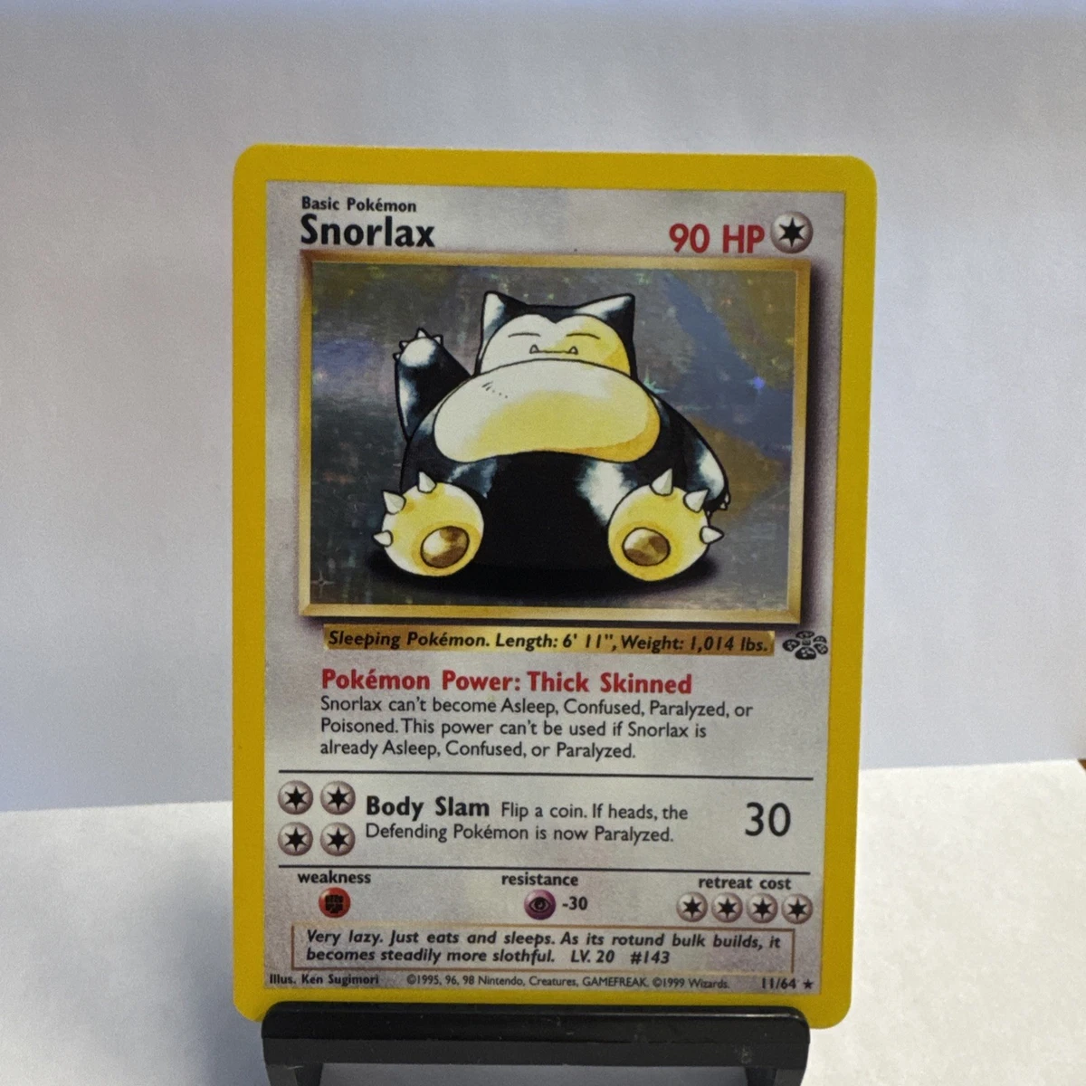 Snorlax 11/64 Jungle for sale | eBay