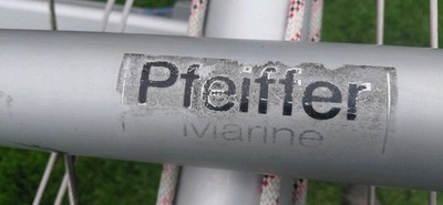 Ausziehbarer Spi Baum  Spinnakerbaum  Alu  Pfeiffer Marine von 3 m-5,5 m Np 1099