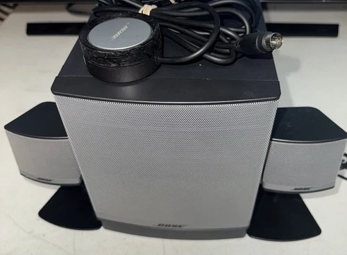 Bose Companion 3 Series II Multimedia Computer Speaker System Graphite Tested