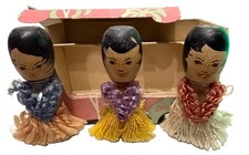 3er-Set Figuren/Puppen im Originalkarton, haweieiner by Stuart, sehr selten