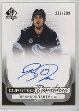 2024-25 SP Authentic Curated Signatures 238/299 Brandon Tanev #SPC-TA Auto 11jd