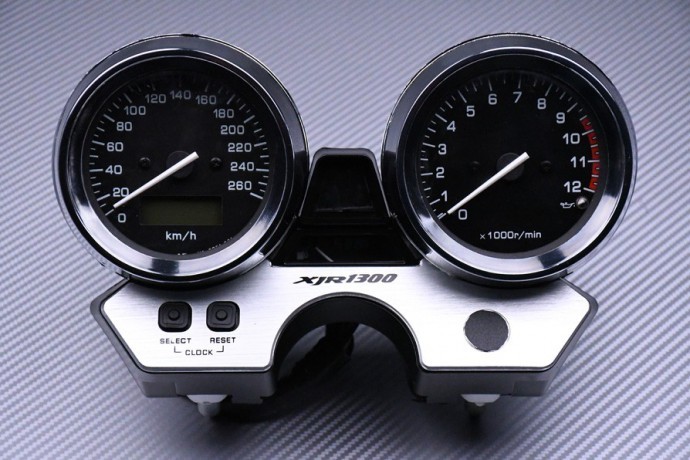 Compteur complet neuf pour YAMAHA XJR 1300 bloc instrumentation rétroéclairé avec compte-tours