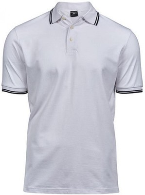 Herren Luxury Stripe Stretch Polo | Tee Jays | 1407