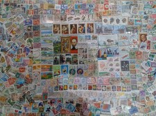 1000 timbres Monde différents et blocs - Lot / Vrac 535