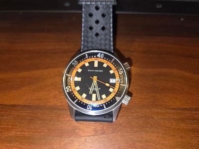Dan Henry 1970 Automatic Diver's Watch fashion vintage mens analog from Japan