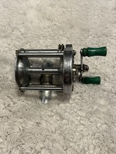 Pflueger Akron No. 1893 Vintage Casting Reel Made in USA Green Handles