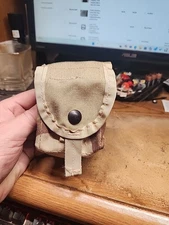 USGI Military Molle II DCU Desert CAMO Army Hand Grenade Pouch 4.5x3x2.25 New