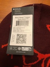 Arc’teryx Bird Head Toque Mars Dynasty NWT 100% Authentic beanie hat red new