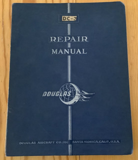 Douglas Aircraft DC 3 Structural Repair Manual May 10 1946