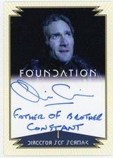 2025 Foundation Seasons 1 & 2 Oliver Chris (Inscription) Autograph Card SCARCE
