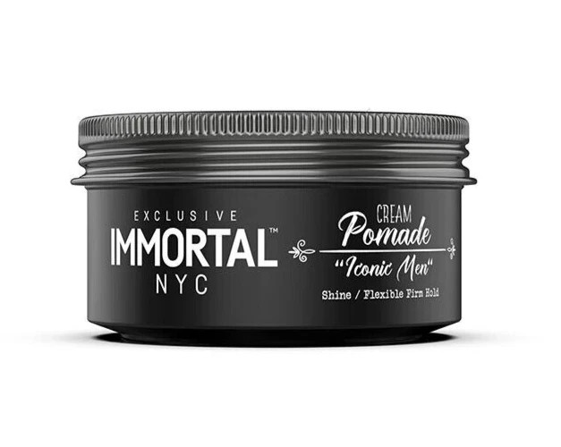 Immortal NYC Cream Pomade Shine/Firm Hold 150ml  ( 2 Pack  ) |  Iconic Men NEW