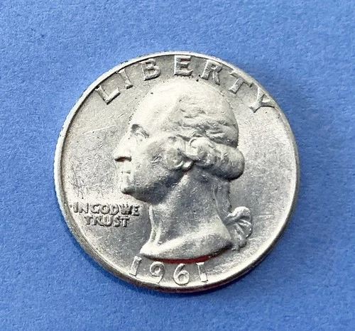 1961. X/FINE. ++.   SILVER GEORGE WASHINGTON QUARTER