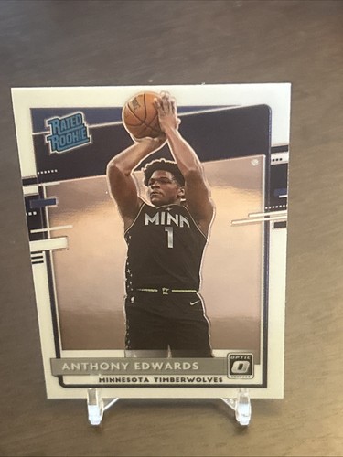 2020-21 Donruss Optic Anthony Edwards RC #151 Base Timberwolvers Rated Rookie! - 第 1/2 張圖片