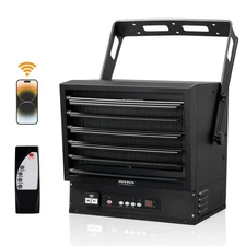 10000W Electric Garage Heater 240V Digital Ceiling Mounted Space Heater w/ Timer