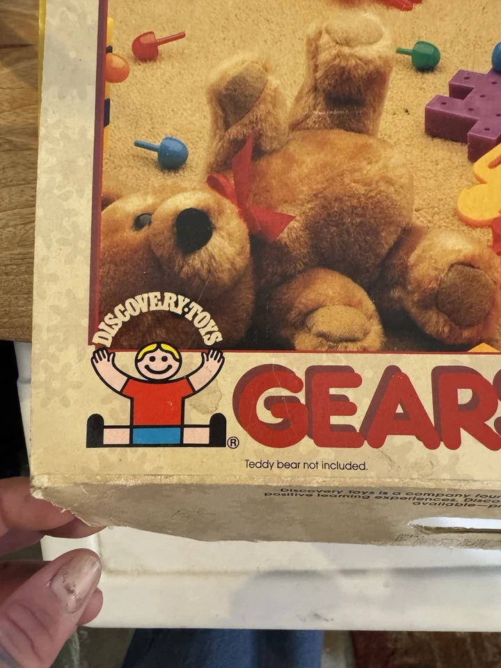 Discovery Toys Gears-Go-Round 52144 Over 100 Pieces Learning Toy Educate Vintage - Image 4 of 4