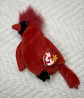 Vintage 1999 TY Beanie Babies Collection - Mac the Cardinal w/ Tags