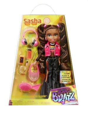   2023 MGA Entertainment Always Bratz SASHA Fashion Doll w/Accessories 