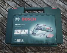 BOSCH MULTI TOOL PMF 180E 240V WITH CASE AND ACCESSORIES