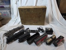 MARX O GAUGE 35200 STREAM LINE STEAM TYPE NYC 333 4-6-2 TRAIN SET W/BOX P26