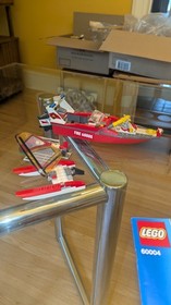 LEGO City Fire Station 60004 4429 Set Minifigures Vehicles Manual Incomplete