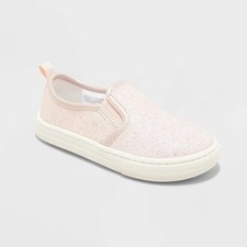 Toddler Yana Slip-on Glitter Sneakers - Cat  Jack  Blush 11 Faux Leather Bin 63