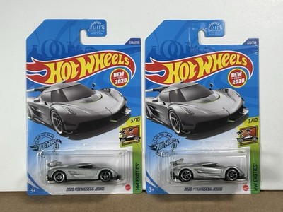 Hot Wheels New For 2020 HW Exotics 2020 Koenigsegg Jesko Lot 2X HTF