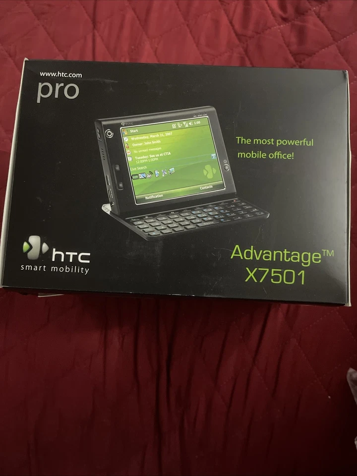 HTC Advantage X7500 - Win Mobile 6.0 Pro Greek - RARE/COLLECTORS ITEM! - Immagine 3 di 3