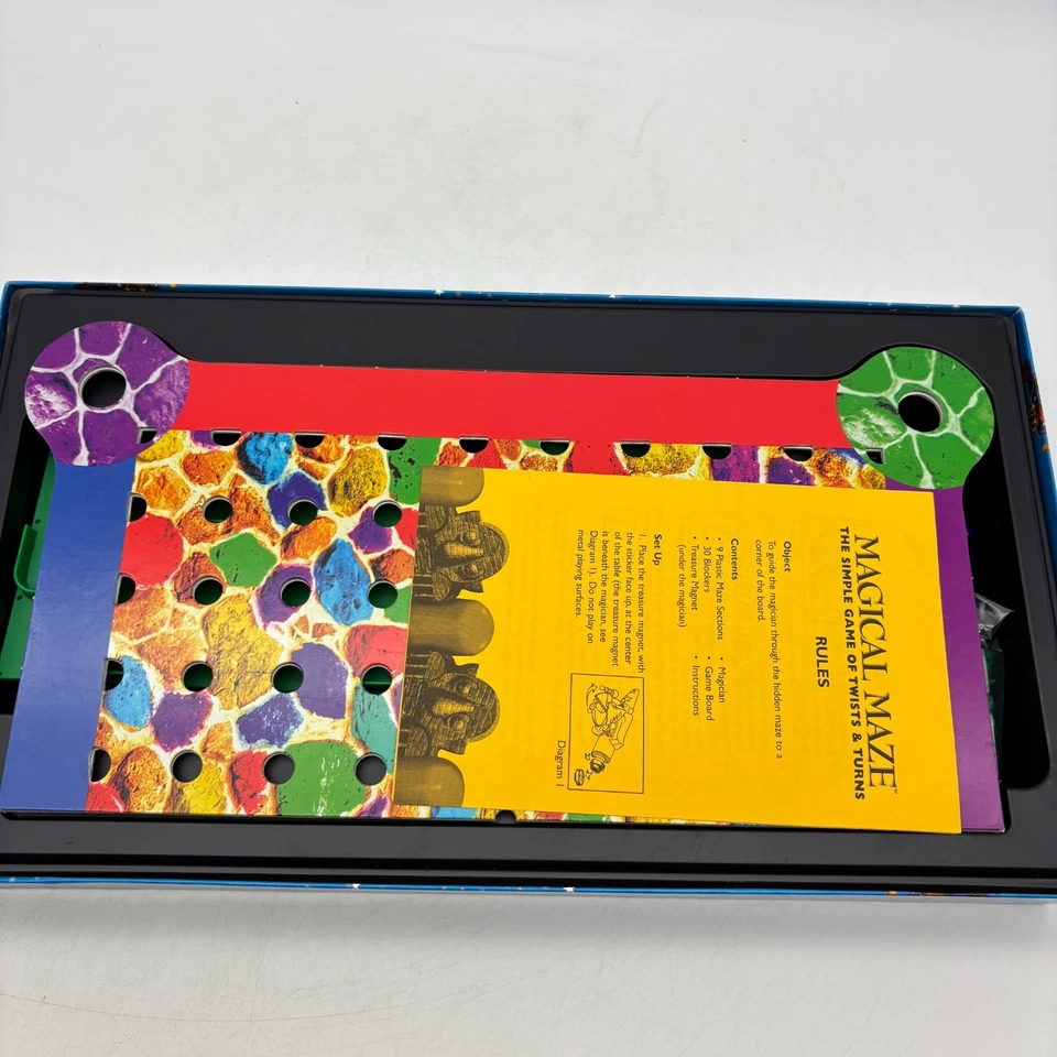 Juego de mesa Magical Maze DE COLECCIÓN OBRAS COMPLETAS Juegos universitarios 1996 Wizards Foto 3 de 4