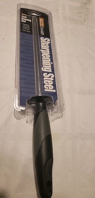 NEW  ACCUSHARP ACCU 032C BUTCHER STEEL KNIFE SHARPENER 9'' STEEL Magnetic