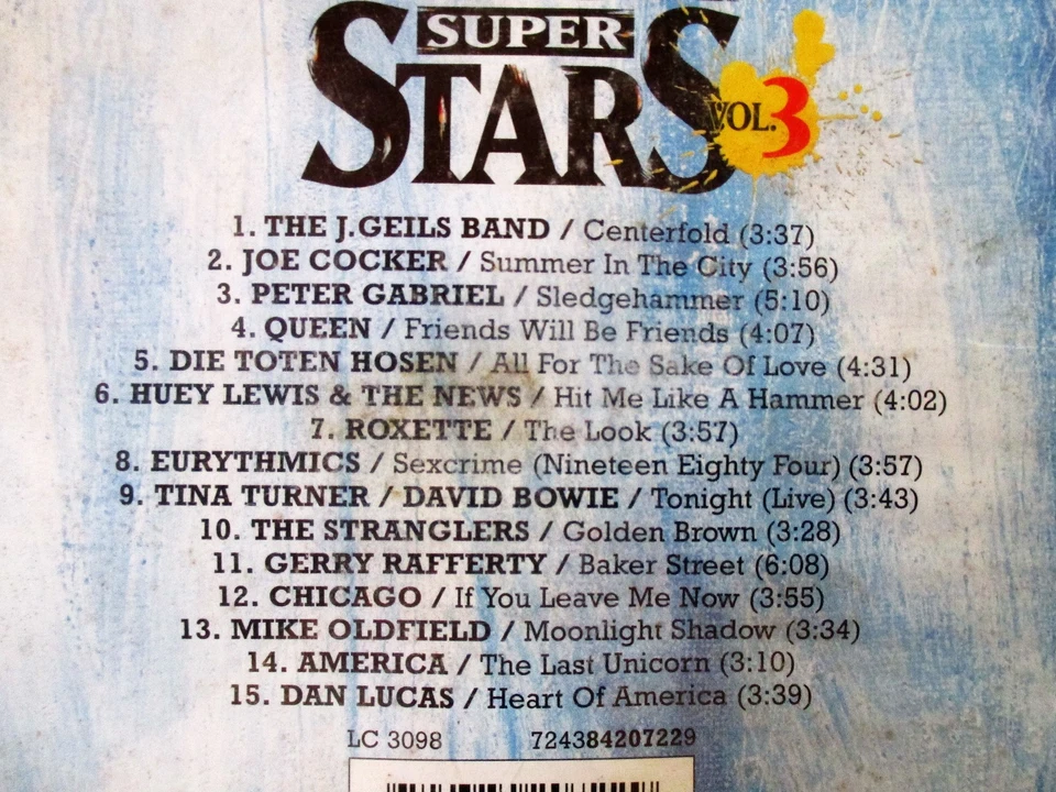 CD Rock Super Stars - Vol. 3 - Bild 2 von 2