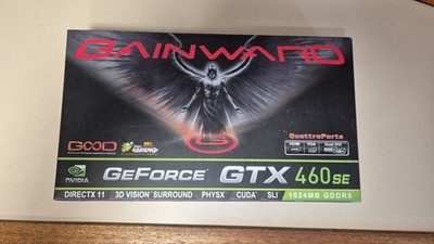 Gainward NVIDIA Geforce GTX 460 SE 1024MB 1GB PCI-E Video Card - WORKING