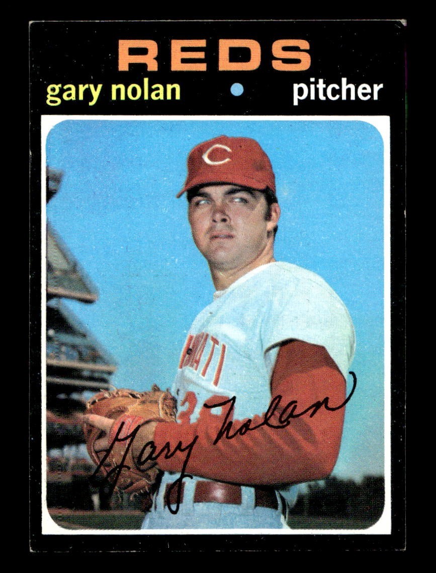1971 Topps #75 Gary Nolan Reds EX-MT *k5