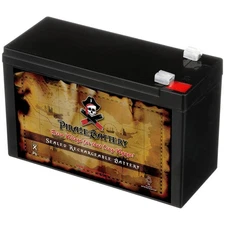 Pirate 12V 7.5AH BATTERY APC ES500,ES550,LS500,RBC110,RBC2 12V 7.5AH