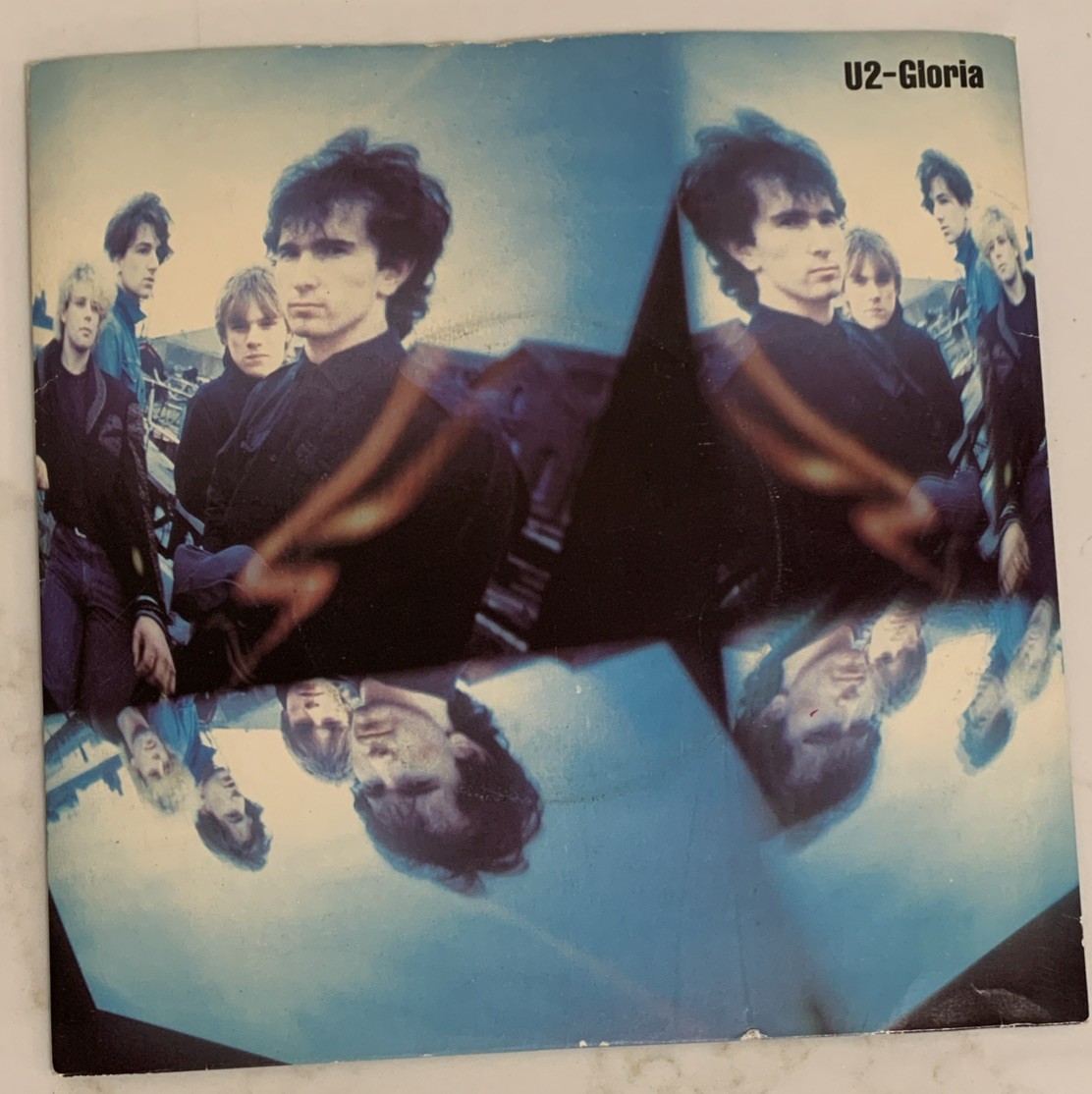 U2 - Gloria / I Will Follow (Live) - (1981 UK 7" 45 Vinyl + PS) XLNT!