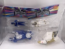 1995 McDonald s Mighty Morphin Power Rangers Blue And White Ranger Toy NIP