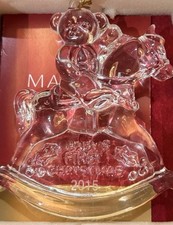 Marquis by Waterford 2015 Baby  s 1st Christmas Ornament Brand New
